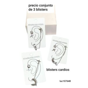 Aros LucMD 107648. Conjunto de 3 blisters.