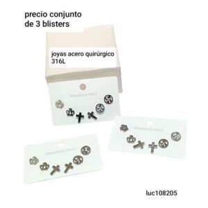 Aros LucMD 108205. Conjunto de 3 blisters.