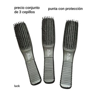 Cepillos LucK. Conjunto de 3 unidades.