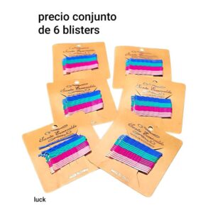 Invisibles LucK. Conjunto de 6 blisters.