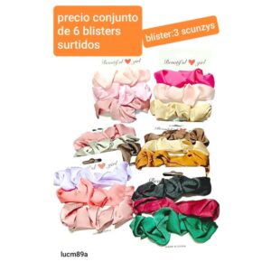 Scunzys LucM 89A. Conjunto de 6 blisters surtidos.