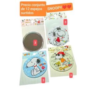 Espejos en blister. Conjunto de 12 blisters.