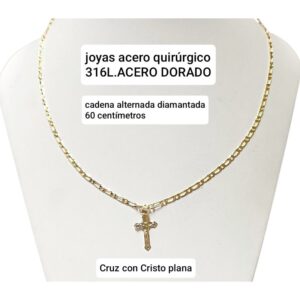 Conjunto LucMD: cadena alternada con cruz.