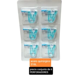 Perforadores Kas. Conjunto de 6 unidades