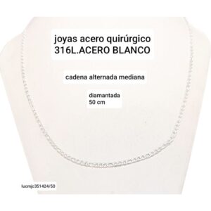 Cadena LucMJC 251424. Alternada x 50cm.