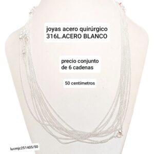 Cadena LucMJC 251405. Conjunto de 6 unidades.
