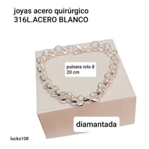 Pulsera Kas 108. Rolo 8mm x 20cm.