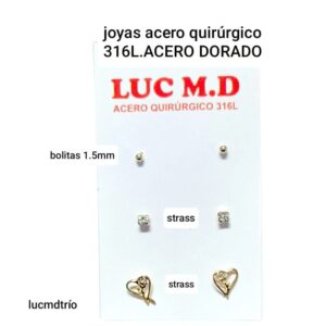 Trío de aros LucMD.