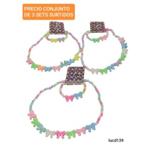 lucD.139.precio conjunto de 3 sets surtidos