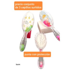 Lucm .precio conjunto de 3 cepillos surtidos