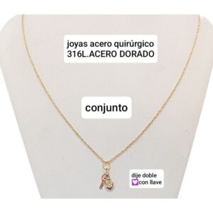 Conjunto 💟 con llave
