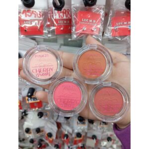 4 unidades de Rubor en polvo mini pink 21 ( surtidos de colores)