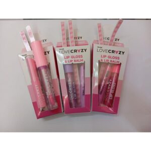 3 set de tejar ( cada set trae un bálsamo y un lip gloss)