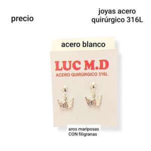 Aros LucMD. Mariposas.