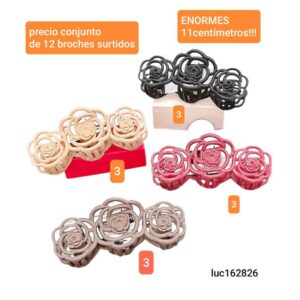 Broches LucMD 162826. Conjunto de 12 unidades.