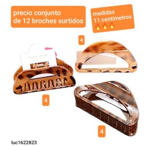 Broches LucMD 162823. Conjunto de 12 unidades.