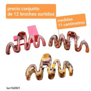 Broches LucMD 162821. Conjunto de 12 unidades.