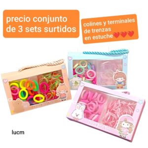 Set LucM. Conjunto de 3 estuches.