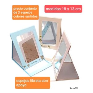 Espejos LucM 70F. Conjunto de 3 unidades.