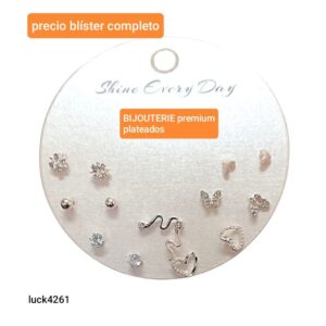 Aros LucKas 4261. Conjunto de 14 unidades.