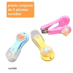Alicates LucD 400. Conjunto de 3 unidades.