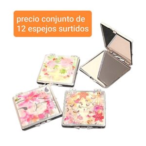 Espejitos para cartera. Conjunto de 12 unidades.