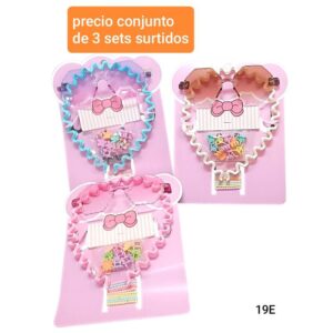 Set infantil 19 E. Conjunto de 3 sets.