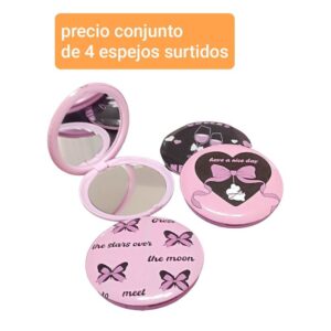 Espejos para cartera 87C. Conjunto de 4 unidades.