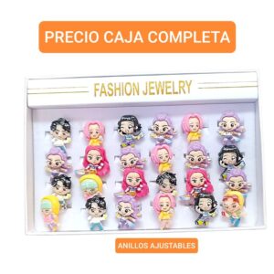 Anillos guerreras precio caja completa