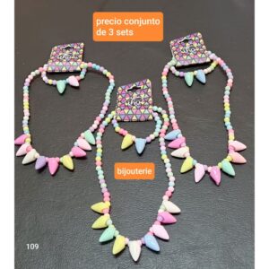 109.Precio conjunto de 3 sets