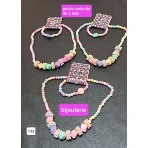 133.Precio conjunto de 3 sets