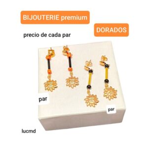 Aros LucMD. Precio por par. Colores surtidos.