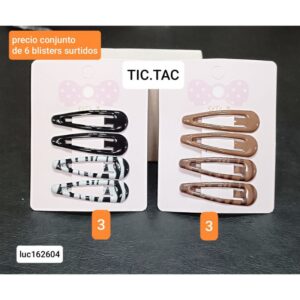 Tic-tacs LucMD 162604. Conjunto de 6 blisters.