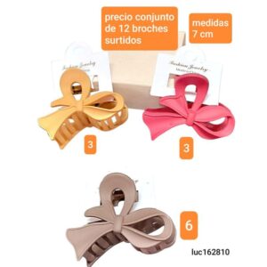Broches LucMD 162810. Conjunto de 12 unidades.