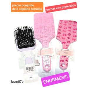 Cepillos LucM 87P. Conjunto de 3 unidades.