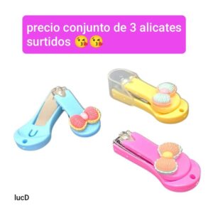 Alicates LucD. Conjunto de 3 unidades.
