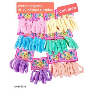 Gomas LucMD 155932. Conjunto de 72 unidades.