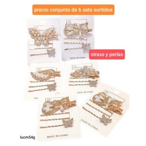 Set LucM 54G. Conjunto de 6 sets. Modelos surtidos.