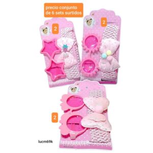 Set LucM 69K. Conjunto de 6 sets.