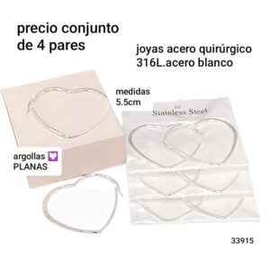 Luc33915.precio conjunto de 4 pares