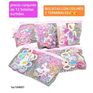 Luc164601.precio conjunto de 12 bolsas surtidas