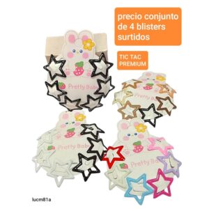 Lucm81a.precio conjunto de 4 blisters surtidos