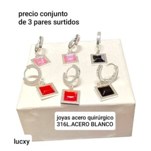 Lucxy🟥precio conjunto de 3 pares surtidos