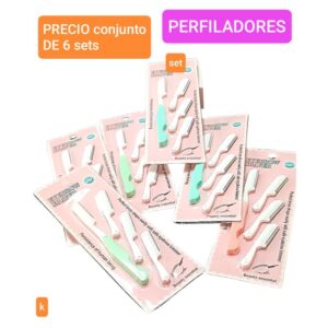 Perfiladores LucM. Conjunto de 6 blisters.