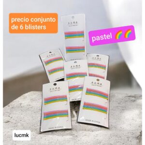 Invisibles LucM K. Conjunto de 6 blisters.