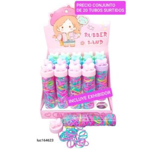Terminales de trenzas 164623. Conjunto de 20 tubitos.