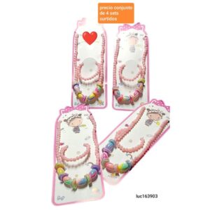 Set infantil LucMD 163903. Conjunto de 4 sets.