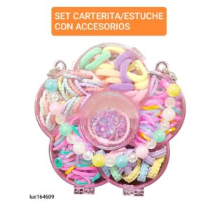 Carterita LucMD 164609. Estuche flor con gomitas.