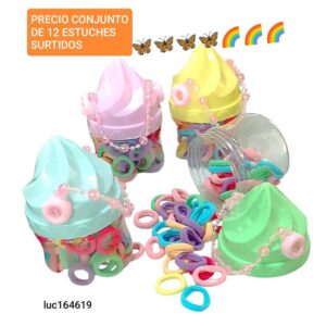 Gomas LucMD 164619. Conjunto de 12 unidades.