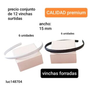 Vinchas LucMD 148704. Conjunto de 12 unidades.